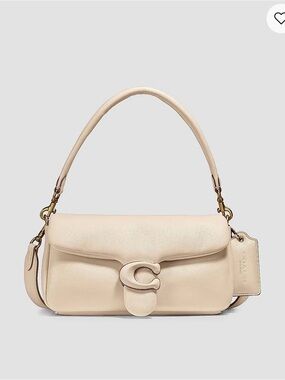 Coach pillow Tabby Sandstone Pebble Leather Top-Handle Convertible Shoulder Bag